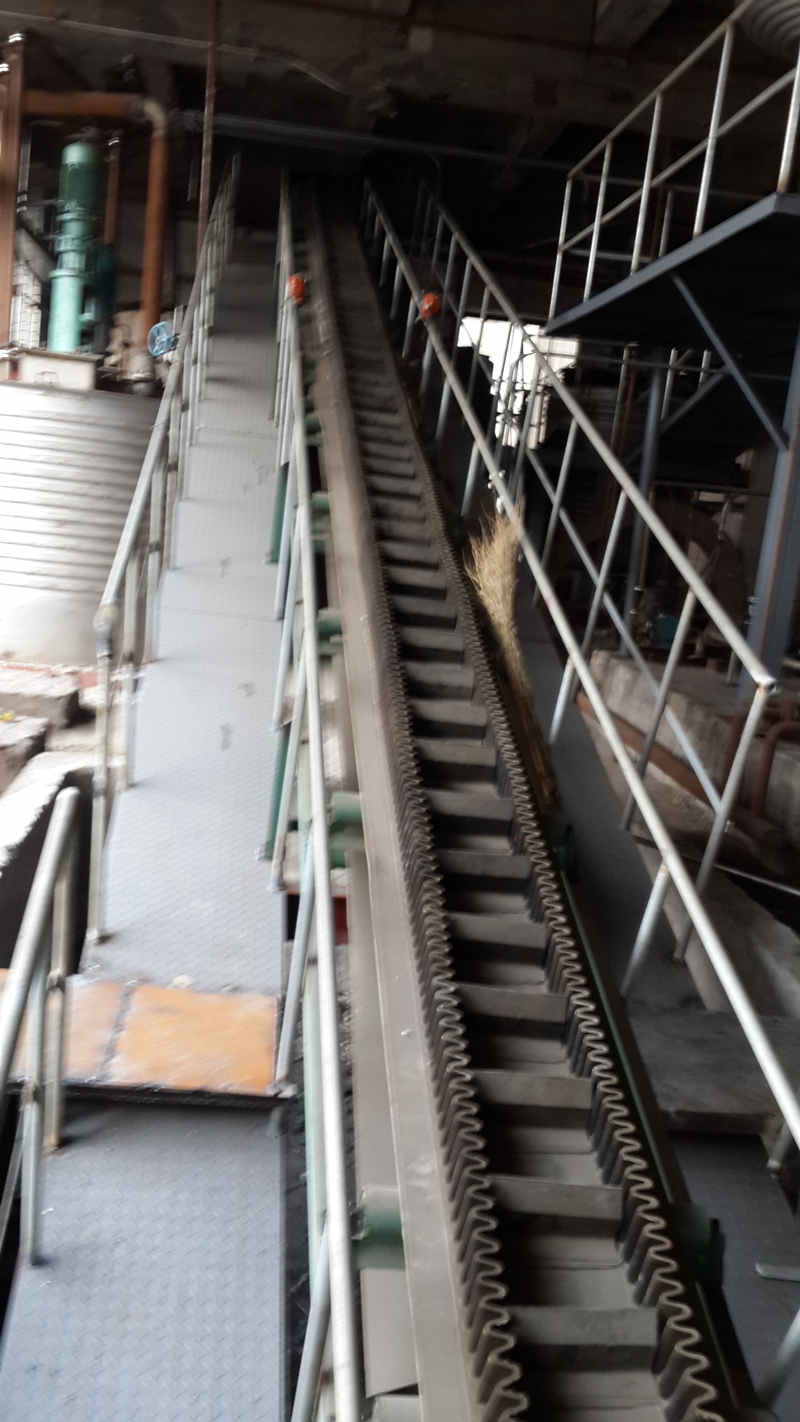 陜西化工廠大傾角皮帶機(jī)